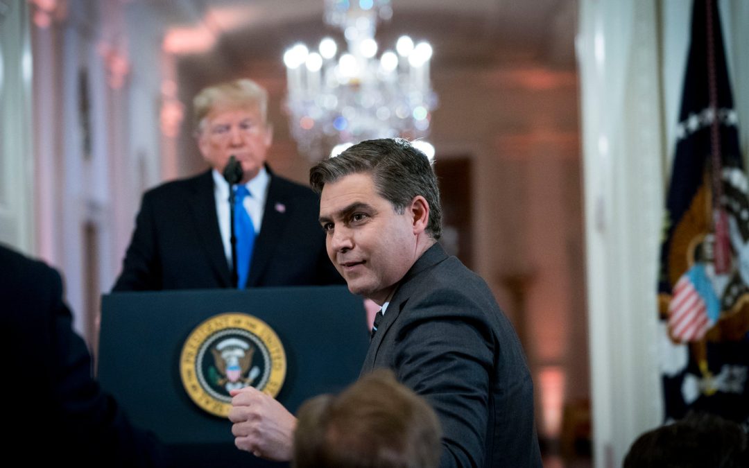 CNN’s Jim Acosta Learns His Fate After Mouthing Off To Trump